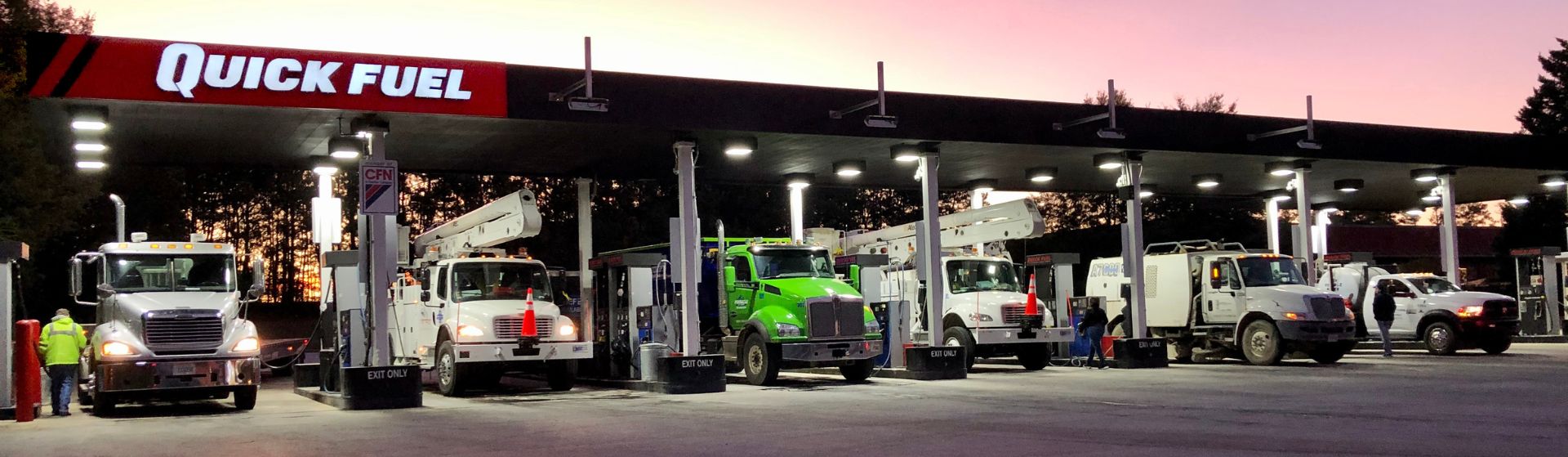Commercial fleet fueling in Marietta, GA - 1325 Field Parkway